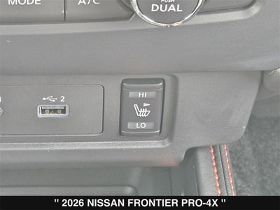 2026 Nissan Frontier PRO-4X