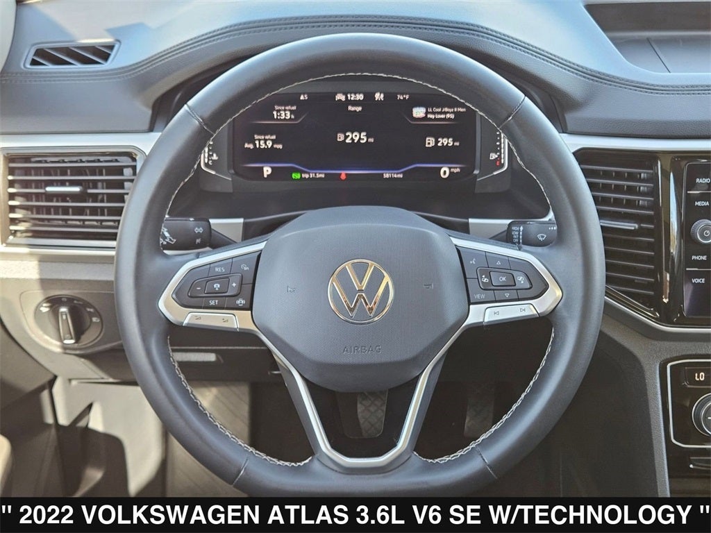2022 Volkswagen Atlas 3.6L V6 SE w/Technology