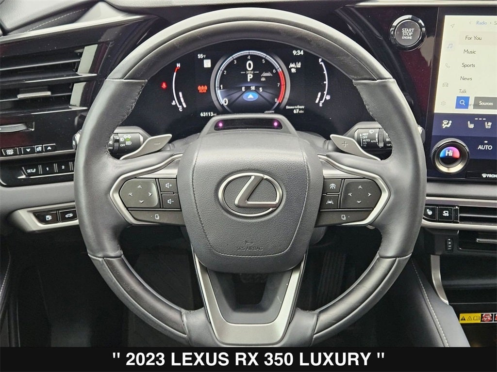 2023 Lexus RX 350 Luxury
