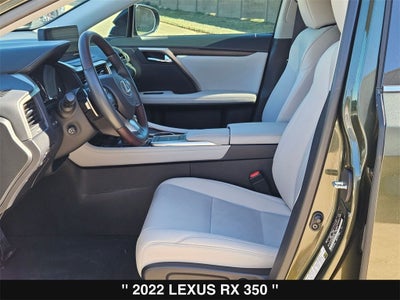 2022 Lexus RX 350