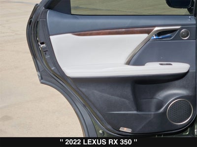 2022 Lexus RX 350