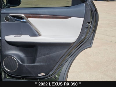 2022 Lexus RX 350
