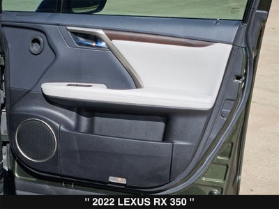 2022 Lexus RX 350