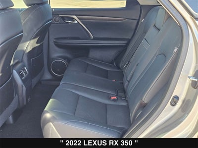 2022 Lexus RX 350