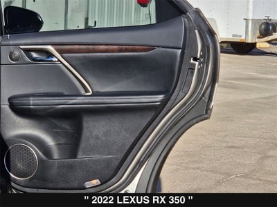 2022 Lexus RX 350
