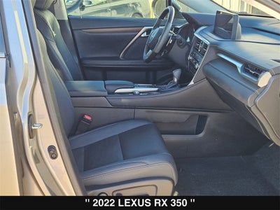 2022 Lexus RX 350