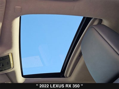 2022 Lexus RX 350