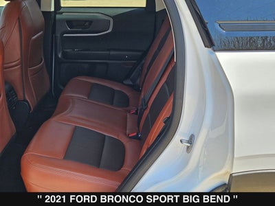 2021 Ford Bronco Sport Big Bend