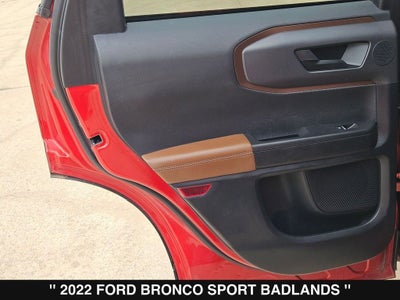 2022 Ford Bronco Sport Badlands