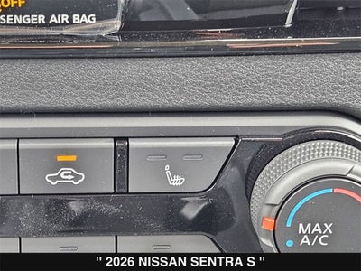 2026 Nissan Sentra S