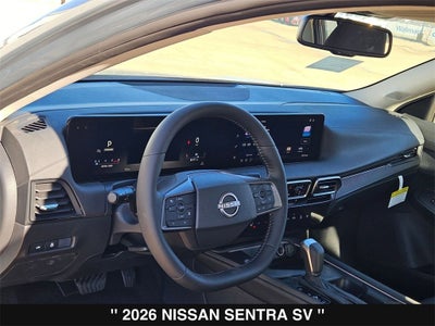 2026 Nissan Sentra SV
