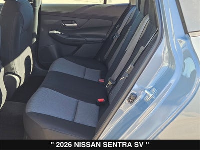 2026 Nissan Sentra SV
