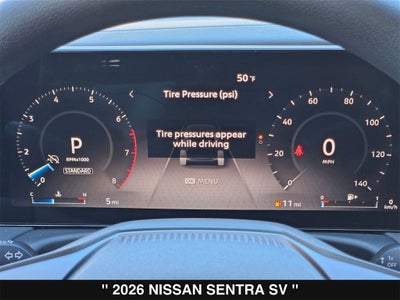 2026 Nissan Sentra SV