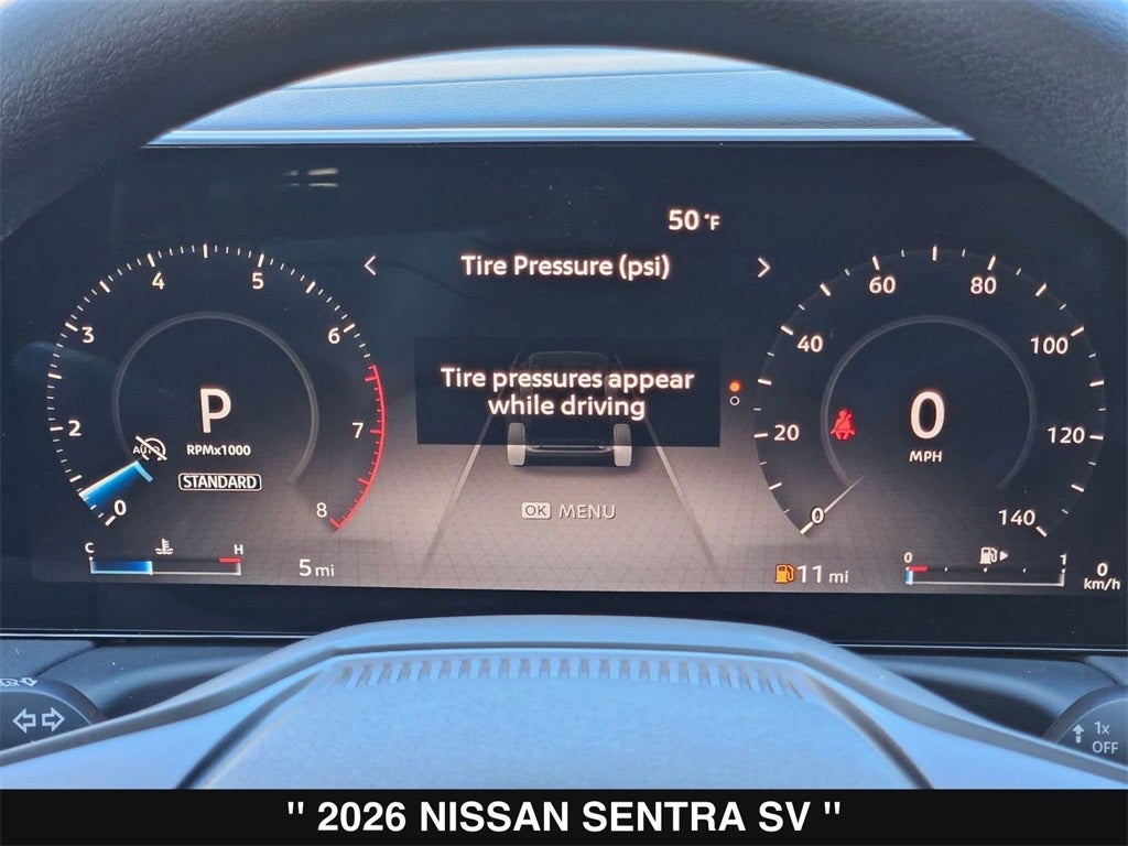 2026 Nissan Sentra SV