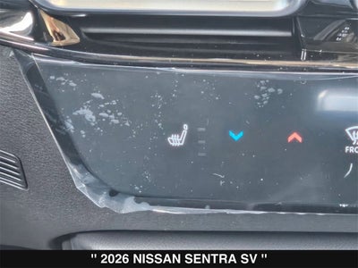 2026 Nissan Sentra SV