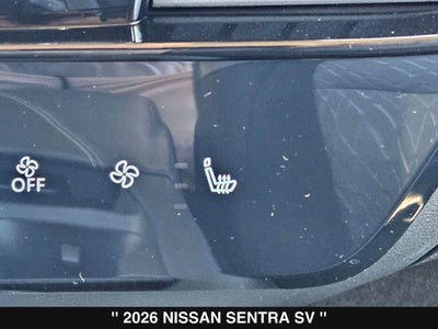 2026 Nissan Sentra SV