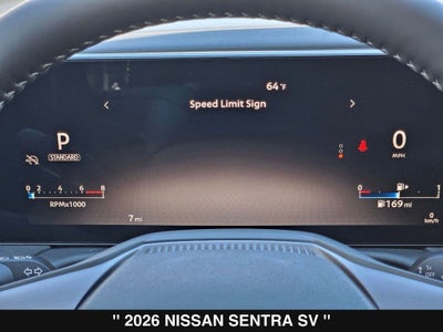2026 Nissan Sentra SV