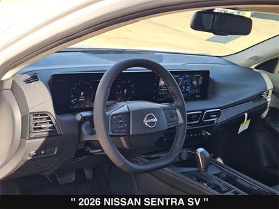 2026 Nissan Sentra SV