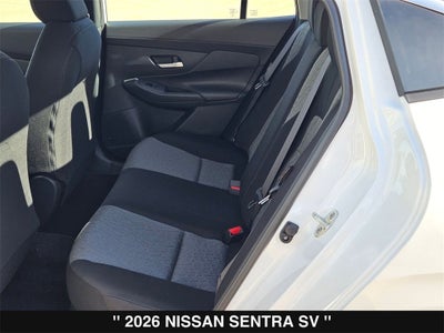 2026 Nissan Sentra SV