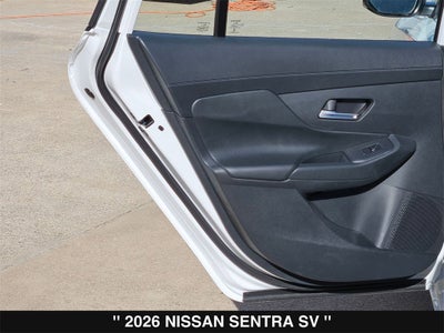 2026 Nissan Sentra SV