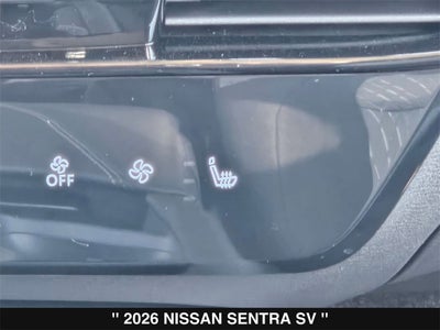 2026 Nissan Sentra SV
