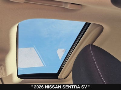 2026 Nissan Sentra SV