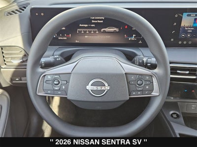 2026 Nissan Sentra SV