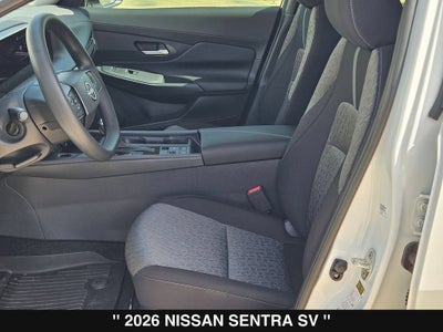 2026 Nissan Sentra SV