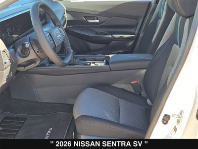 2026 Nissan Sentra SV
