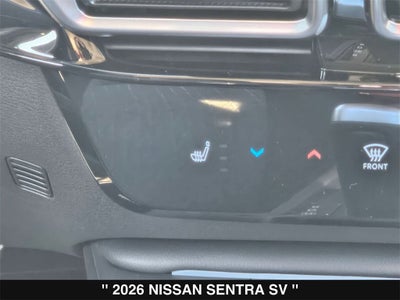 2026 Nissan Sentra SV