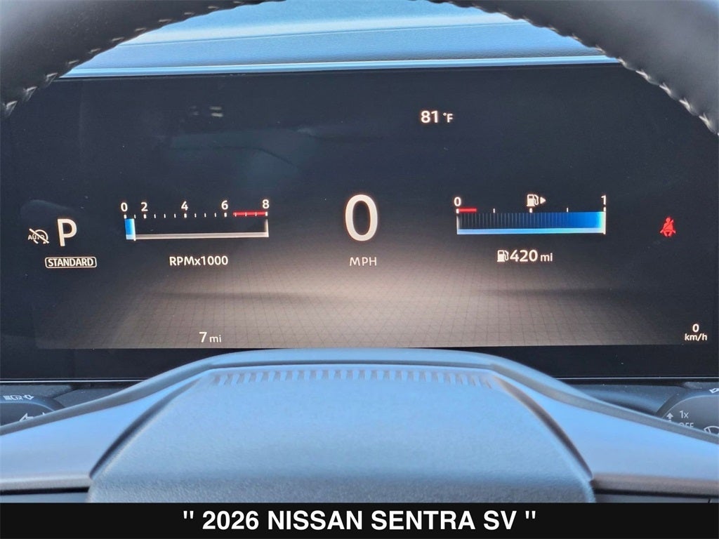 2026 Nissan Sentra SV