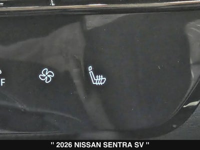 2026 Nissan Sentra SV