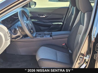 2026 Nissan Sentra SV