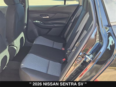 2026 Nissan Sentra SV