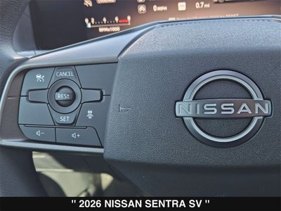 2026 Nissan Sentra SV