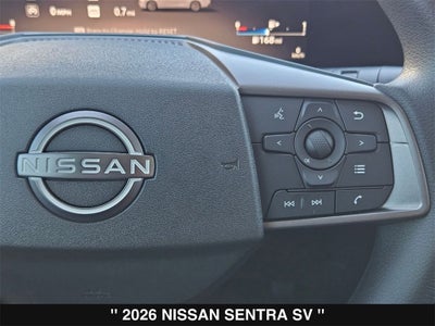 2026 Nissan Sentra SV