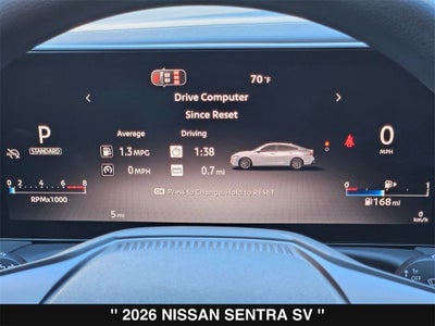 2026 Nissan Sentra SV