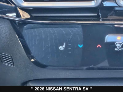 2026 Nissan Sentra SV