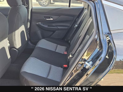 2026 Nissan Sentra SV