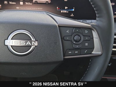 2026 Nissan Sentra SV