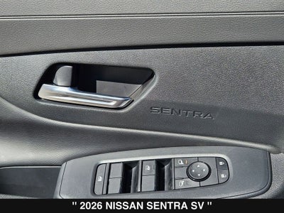 2026 Nissan Sentra SV