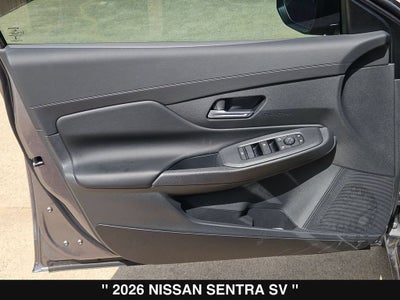 2026 Nissan Sentra SV
