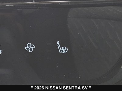 2026 Nissan Sentra SV