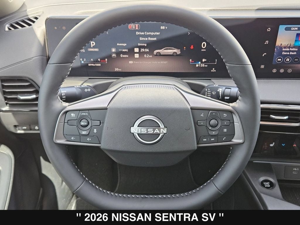 2026 Nissan Sentra SV