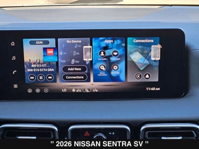 2026 Nissan Sentra SV
