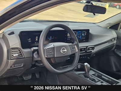 2026 Nissan Sentra SV