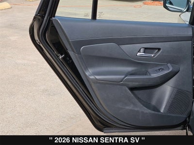 2026 Nissan Sentra SV