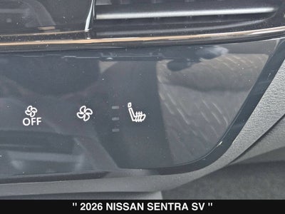 2026 Nissan Sentra SV