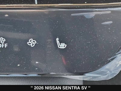 2026 Nissan Sentra SV