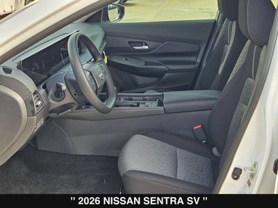 2026 Nissan Sentra SV